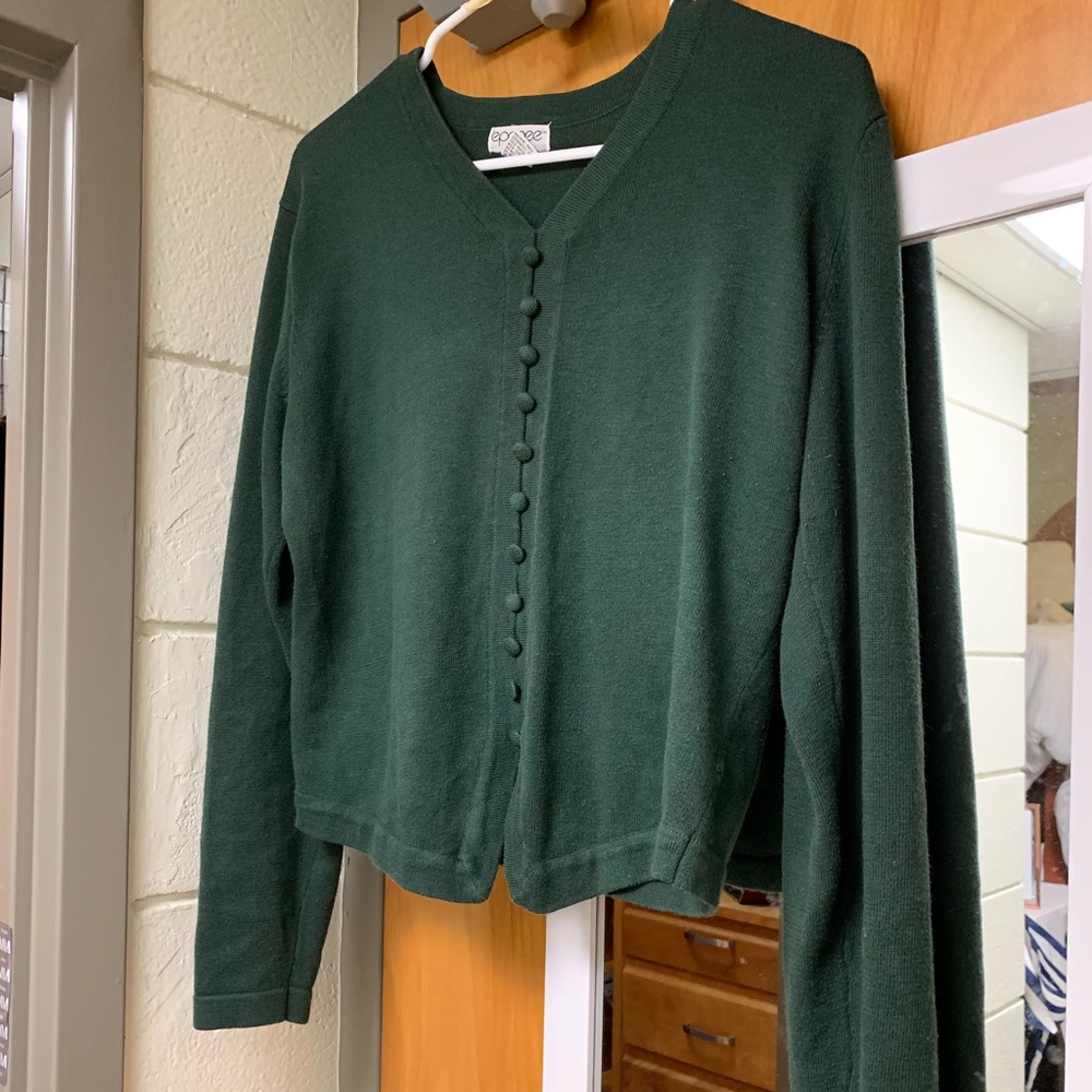Green Epogee sweater